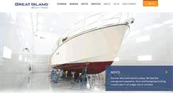 Desktop Screenshot of greatislandboatyard.com
